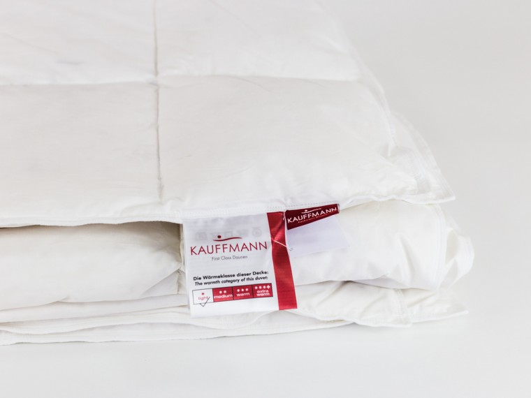 Пуховое одеяло Kauffmann SLEEPWELL COMFORT DECKE, легкое